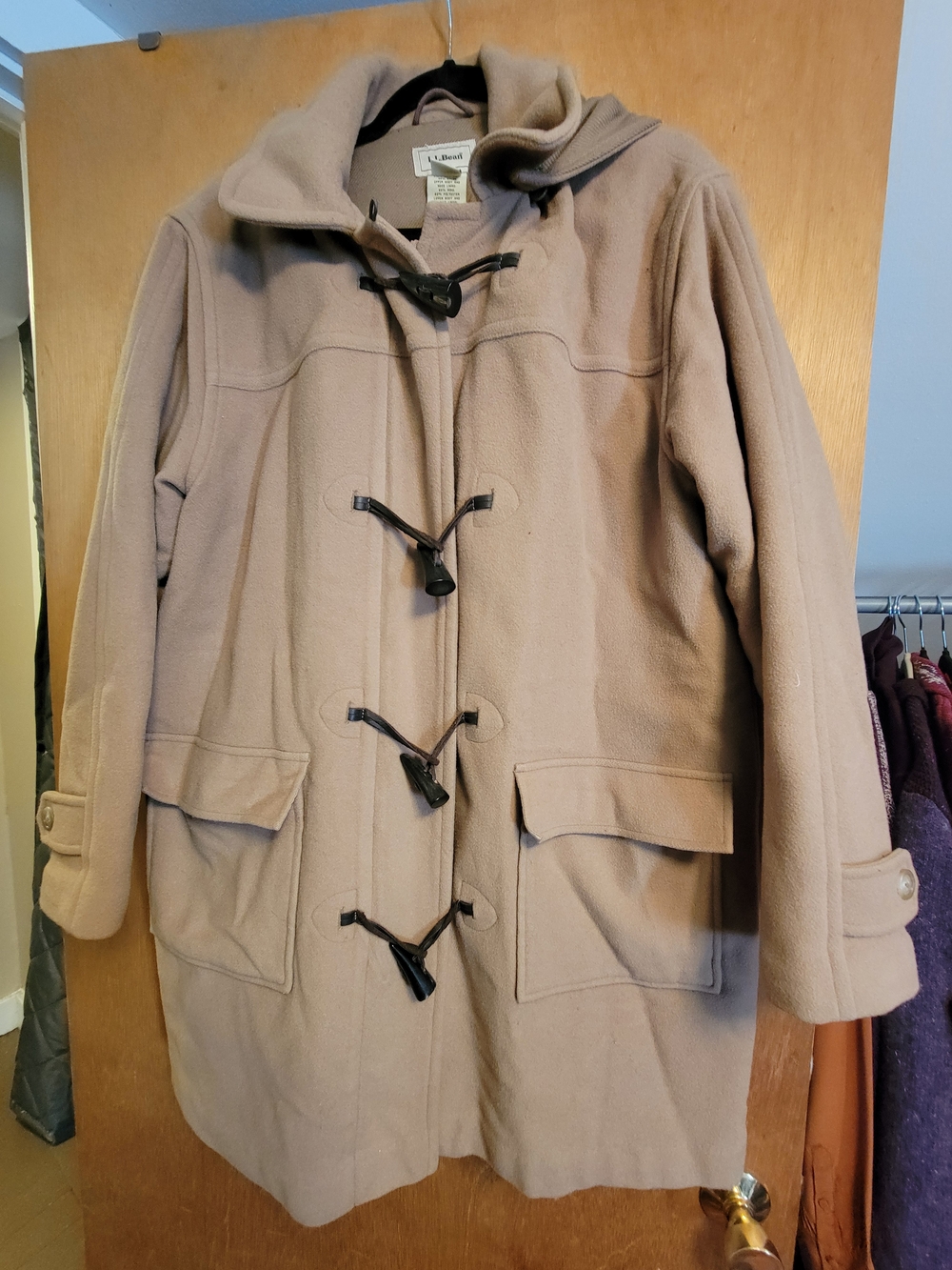 L.L.Bean Women's Camel Fleece Jacket